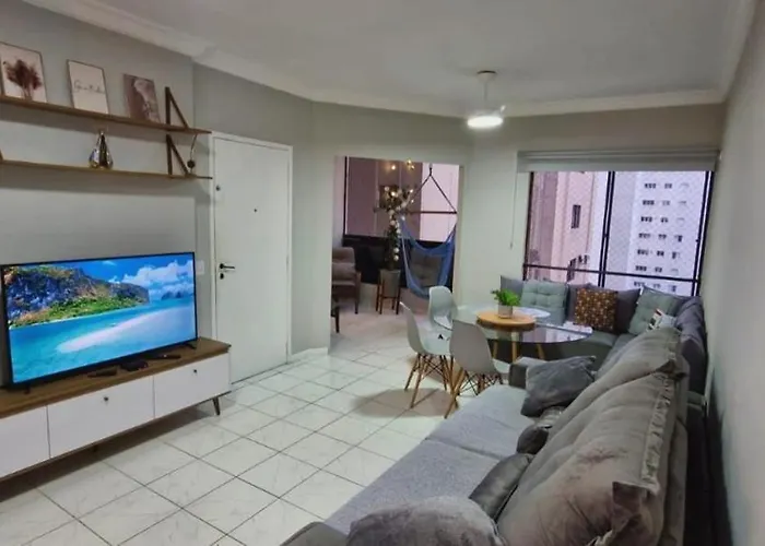 Apartamento Praia das Pitangueiras - Condomínio Golden Tower Guarujá